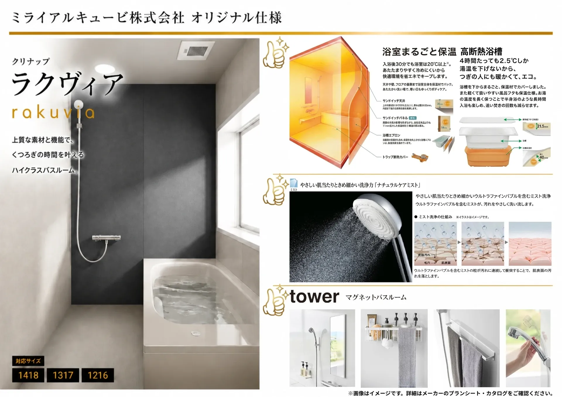 ミライアルキュービ株式会社 オリジナル仕様 ラクヴィア プレゼン資料